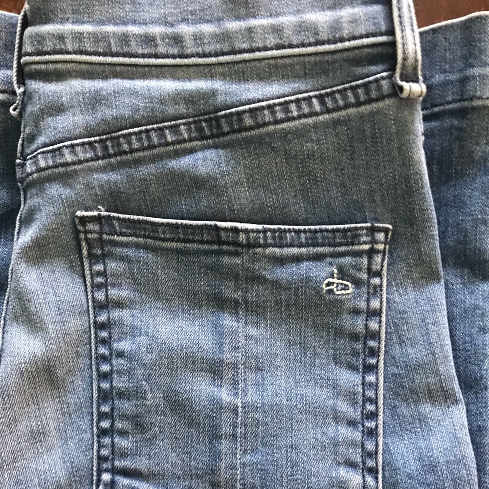 Rag & Bone Justine High Rise, Wise Leg Jean